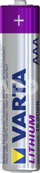1x2 Varta Lithium Micro AAA LR 03