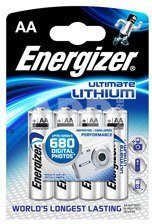 1x4 ENERGIZER Ultimate Lithium Micro AAA LR 03 1,5V