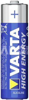 1x4 Varta High Energy Mignon AA LR 6 German