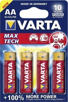 1x4 Varta Max Tech Mignon AA LR 6