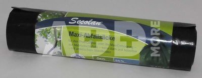 1x5 Secolan Maxi Garbage Bags 240 l green/black