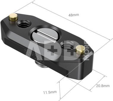 SmallRig 2521 NATO Rail with ARRI Locating Screw 48mm