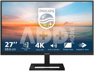 27E1N1800AE/00 | 27 " | IPS | 16:9 | 60 Hz | 4 ms | 3840 x 2160 pixels | HDMI ports quantity 2 | Black