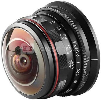 Meike 3.5mm F2.8 Wide Angle Fisheye Lens for MFT mount