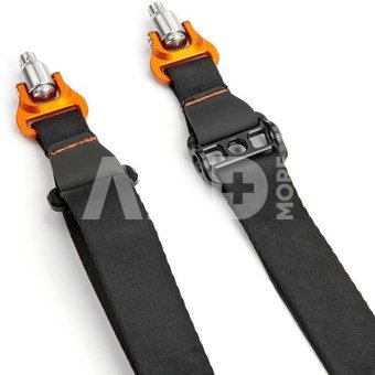 3 Legged Thing AXIS 24 Padded Neck & Shoulder Strap INFERNO