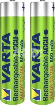 50x2 Varta Rechargeable Accu NiMh 800 mAh Micro