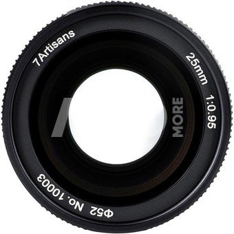 7Artisans 25mm F0.95 Sony E