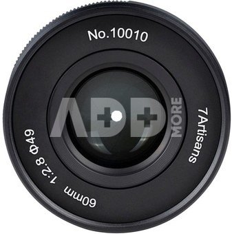 7Artisans 60mm/F2.8 II M43 Panasonic