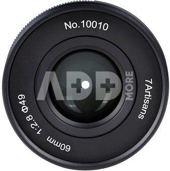 7Artisans 60mm/F2.8 II Sony E