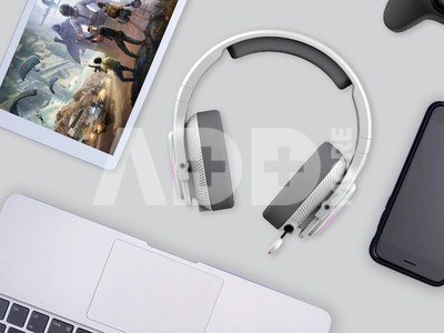 A4Tech 47752 Bloody MR710 RGB Gaming Wireless Headset, Grey