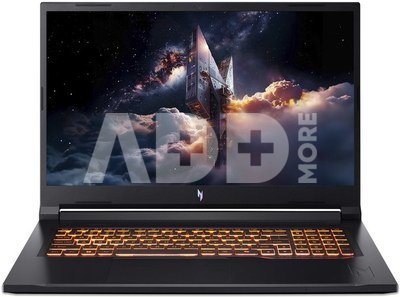 Acer Nitro V 17 ANV17-41-R27Z/17,3"/QHD IPS/AMD Ryzen AI 7-260H/32GB/1TB/Nvidia RTX 5060/Win11Home/Black/2Y Warranty
