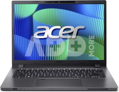 Acer TravelMate TMP214-55-G2-TCO-366Q 14&ldquo; WUXGA Intel Core 3 100U/2x8GB/512GB SSD/Intel Iris Xe/Win11Pro/Eng backlit kbd/Grey/BT/FP/SCreader | Acer