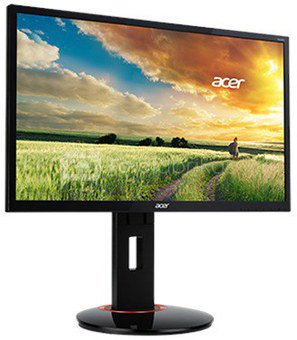 Acer XB240HB 24 ", FHD, 1920 x 1080 pixels, 16:9, LCD, TN, 1 ms, 350 cd/m², Black