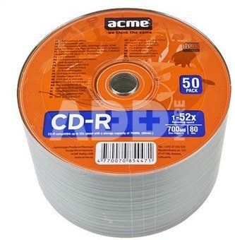 ACME CD-R 80/700MB 52X 50pack shrink