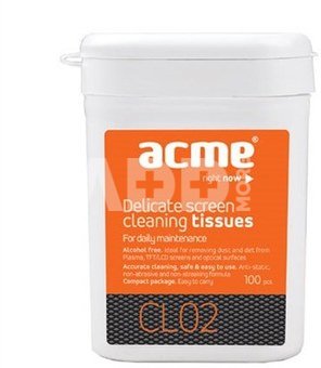 ACME Cleaning Wipes for TFT/LCD Screen 100 pcs