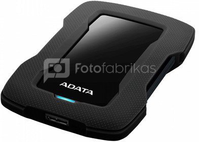 ADATA 2TB Portable Hard Drive HD330 (Black) USB 3.1, Color Box