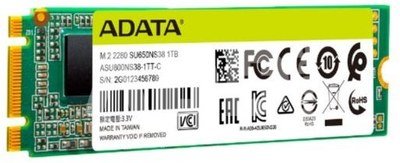 Adata Drive SSD Ultimate SU650 1TB M.2 2280 TLC 3D SATA