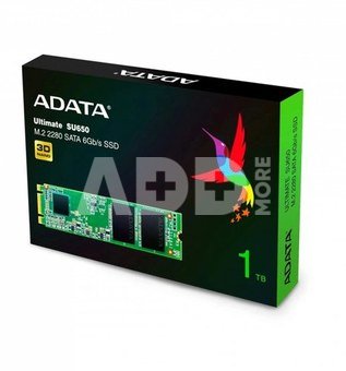 Adata Drive SSD Ultimate SU650 1TB M.2 2280 TLC 3D SATA