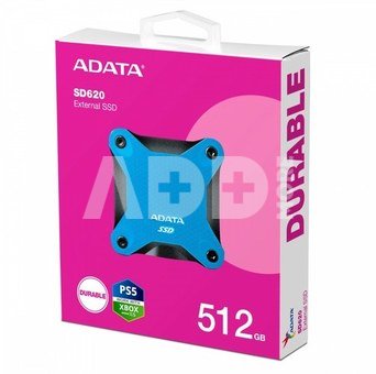 Adata External SSD SD620 512G U3.2A 520/460 MB/s blue