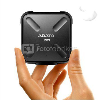 ADATA External SSD SD700 512 GB, USB 3.1, Black