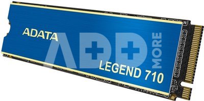 ADATA LEGEND 710 1000 GB, SSD form factor M.2 2280, SSD interface PCIe Gen3x4, Write speed 1800 MB/s, Read speed 2400 MB/s