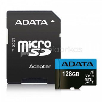 ADATA microSDXC UHS-I Class 10 128GB Premier with Adapter A1