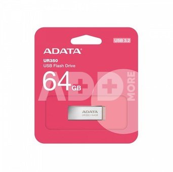 ADATA UR350 64GB USB Flash Drive, Brown ADATA