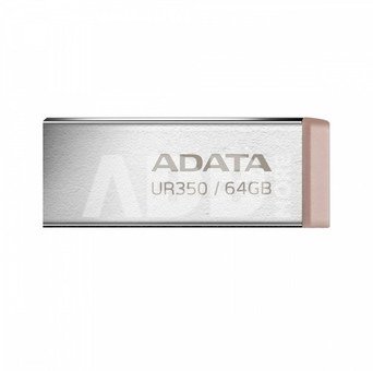 ADATA UR350 64GB USB Flash Drive, Brown ADATA