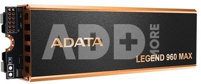 Adata SSD drive LEGEND 960 MAX 4TB PCIe 4x4 7.4/6.8 GB/s M2
