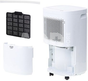 Adler | Air Dehumidifier | AD 7917 | Power 200 W | Suitable for rooms up to 60 m&sup3; | Water tank capacity 2.2 L | White