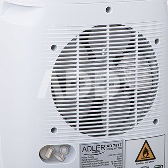 Adler | Air Dehumidifier | AD 7917 | Power 200 W | Suitable for rooms up to 60 m&sup3; | Water tank capacity 2.2 L | White