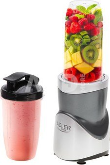 Adler Blender Smoothie Set | AD 4084 | Tabletop | 1200 W | Jar material BPA-Free | Jar capacity 0.3+0.5+0.5+0.7 L | Ice crushing | Stainless Steel