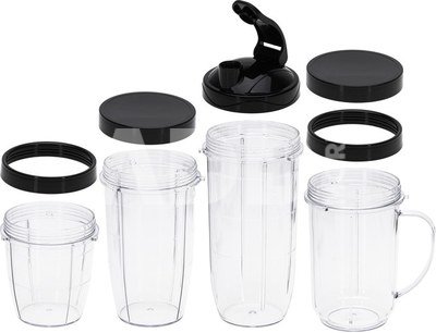 Adler Blender Smoothie Set | AD 4084 | Tabletop | 1200 W | Jar material BPA-Free | Jar capacity 0.3+0.5+0.5+0.7 L | Ice crushing | Stainless Steel