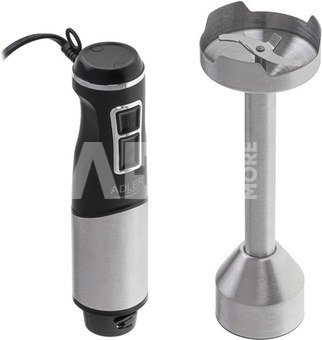Adler | Hand Blender | AD 4628 | Hand Blender | 1900 W | Ice crushing | Stainless Steel/Black