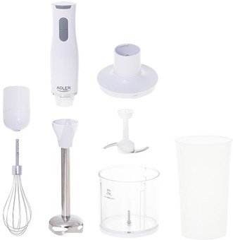 Adler | Hand blender set | AD 4620 | Hand Blender | 800 W | Chopper | White