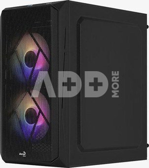 AeroCool CS-107 BLACK ARGB USB 3.0 Mini Tower
