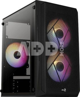 AeroCool CS-107 BLACK ARGB USB 3.0 Mini Tower