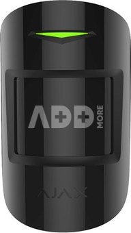 Ajax MotionProtect Plus Датчик движения с микроволновым сенсором и иммунитетом к животным (черный)