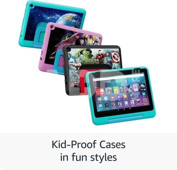 Amazon Fire HD 8 32GB Kids Pro (2024), must/marvel avengers