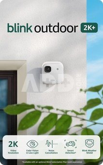Amazon security camera Blink Outdoor 2K+, white