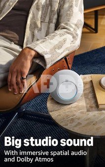 Amazon smart speaker Echo Studio, white