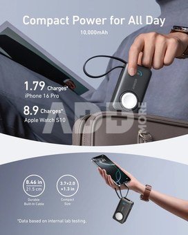 Anker MagGo Power Bank | 10000 mAh | Black Stone