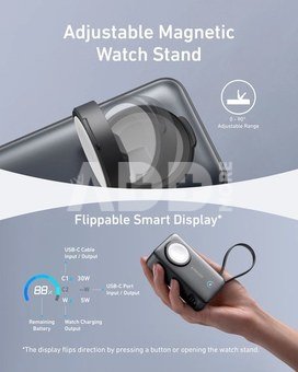 Anker MagGo Power Bank | 10000 mAh | Black Stone