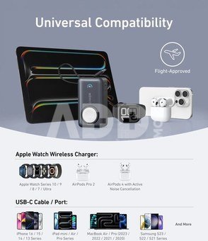Anker MagGo Power Bank | 10000 mAh | Black Stone