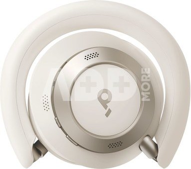 Anker Soundcore | Foldable Headphones | Space One Pro | Bluetooth | Over-ear | Microphone | Wireless | Cream White