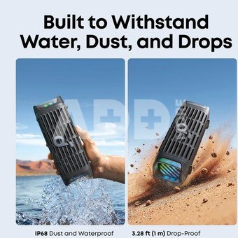 Anker Soundcore Speaker | Boom 3i | 50 W | Waterproof | Bluetooth | Black | Portable | Wireless connection