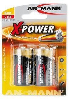 1x2 Ansmann Alkaline Baby C X-Power