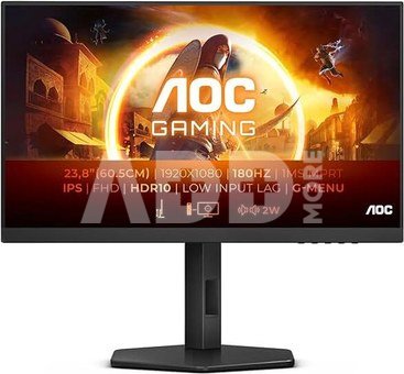 AOC 24G4X 180Hz FHD 1ms HAS HDR10