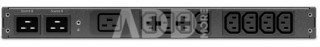 APC ATS NETSHELTER RACK AUTOMATIC TRANSFER SWITCH, 1U, 16A, 230V, 2 C20 IN, 8 C13, 1 C19 OUT, 50/60HZ