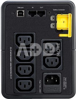 APC Back-UPS, 950VA, Tower, 230V, 6x IEC C13 outlets, AVR, Black